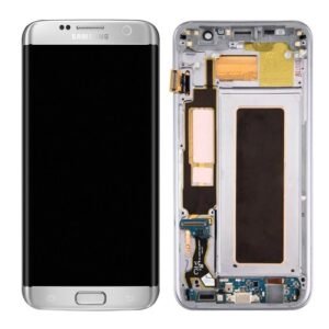 Écran LCD + Tactile Avec Cadre Samsung G935F Galaxy S7 Edge Écran GH97-18533B Argent