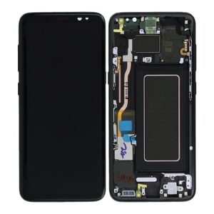 Écran LCD + Tactile Avec Cadre Samsung G950F Galaxy S8 Écran GH97-20457A/GH97-20473A Midnight Noir
