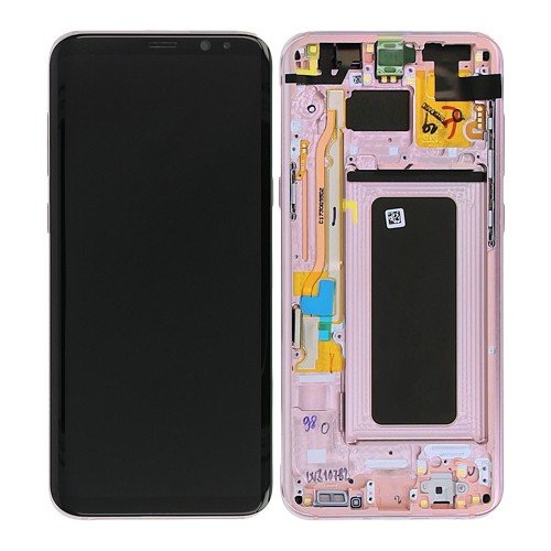 Écran LCD Tactile avec Cadre Samsung G955F Galaxy S8 Plus - GH97-20470E/GH97-20564E - Rose 2 Écran LCD Tactile avec Cadre Samsung G955F Galaxy S8 Plus - GH97-20470E/GH97-20564E - Rose