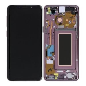 Écran LCD + Tactile Avec Cadre Samsung G960F Galaxy S9 - GH97-21696B/GH97-21697B - Violet