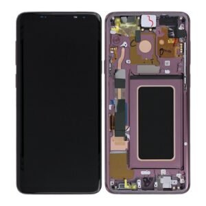 Écran LCD + Tactile Avec Cadre Samsung G965F Galaxy S9 Plus - GH97-21691B/GH97-21692B - Violet