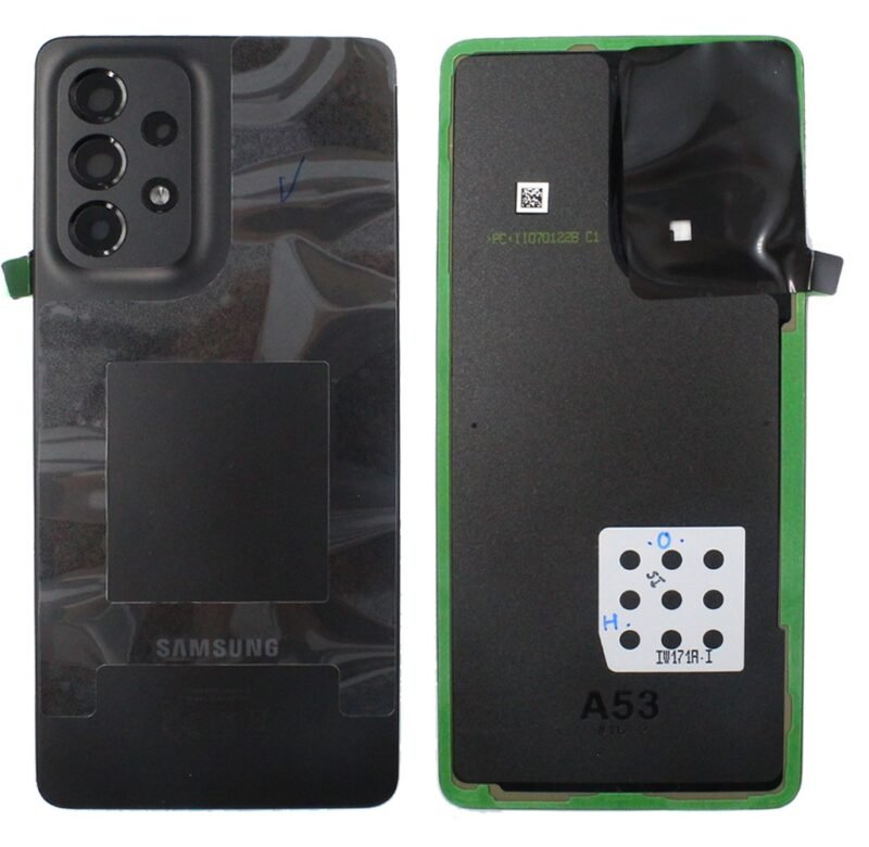 Cache arrière Samsung Galaxy A53 5G SM-A536B - GH82-28017A - Noir