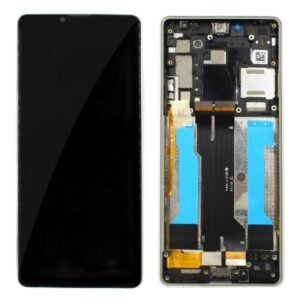 Écran LCD + Tactile Avec Cadre Sony Xperia 10 III (XQ-BT52) - A5034093A - Blanc