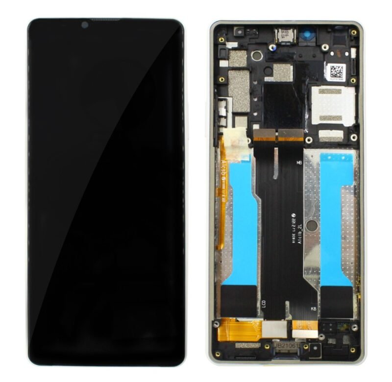 Écran LCD + Tactile Avec Cadre Sony Xperia 10 III (XQ-BT52) - A5034093A - Blanc