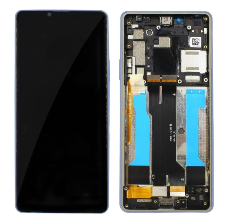 Écran LCD + Tactile Avec Cadre Sony Xperia 10 III (XQ-BT52) - A5034094A - Bleu