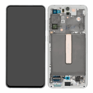 Écran LCD + Tactile Avec Cadre Samsung Galaxy S21 FE SM-G990B - GH82-26414B/GH82-26420B/GH82-26590B - Blanc