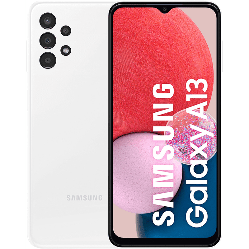 Samsung Galaxy A13 SM-A137F - 64Go - Blanc 2 Samsung Galaxy A13 SM-A137F - 64Go - Blanc