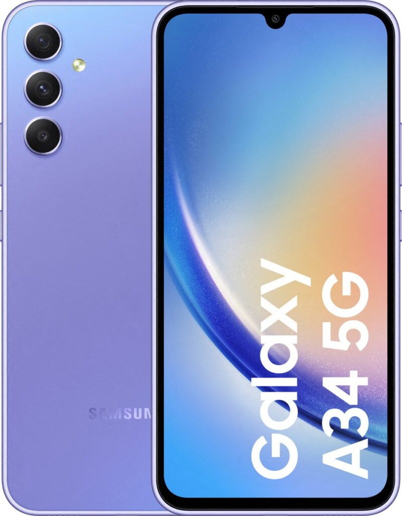 Samsung Galaxy A34 SM-A346B 5G - 128Go Violet