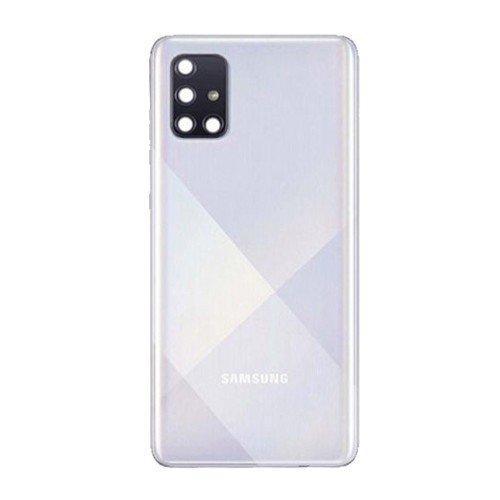 Cache arrière Samsung Galaxy A71 SM-A715F - GH82-22112E - Argent 2 Cache arrière Samsung Galaxy A71 SM-A715F - GH82-22112E - Argent