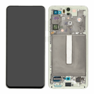Écran LCD + Tactile Avec Cadre Samsung Galaxy S21 FE SM-G990B - GH82-26414C/GH82-26420C/GH82-26590C - Vert