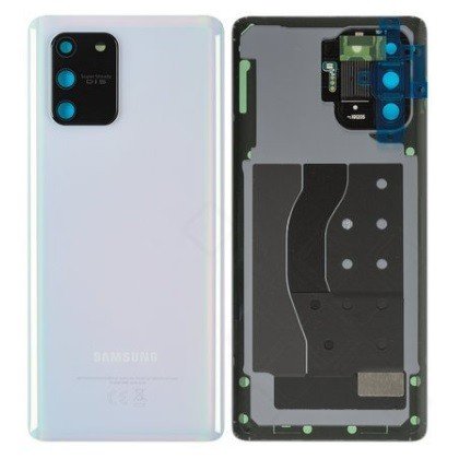 Cache arrière Samsung G770F Galaxy S10 Lite GH82-21670B Blanc 2 Cache arrière Samsung G770F Galaxy S10 Lite GH82-21670B Blanc