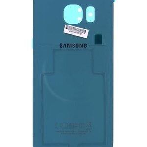 Cache arrière Samsung G920F Galaxy S6 GH82-09825D Cyan Bleu
