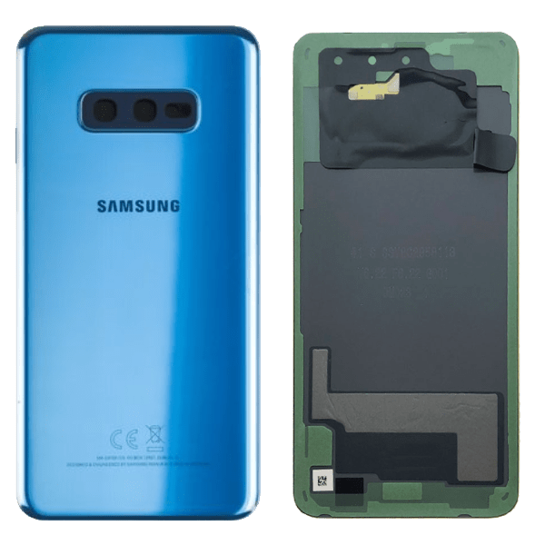Cache arrière Samsung Galaxy S10e G970F GH82-18452C Bleu 2 Cache arrière Samsung Galaxy S10e G970F GH82-18452C Bleu