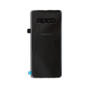 Cache arrière Samsung Galaxy S10 Plus G975F GH82-18867A Ceramic Noir