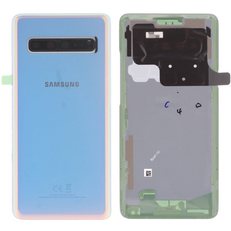 Cache arrière Samsung Galaxy S10 5G G977B GH82-19500A Crown Argent 2 Cache arrière Samsung Galaxy S10 5G G977B GH82-19500A Crown Argent