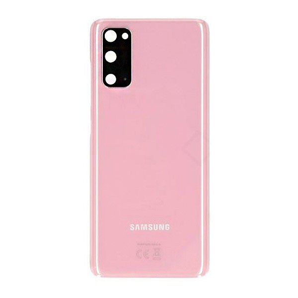 Cache arrière Samsung Galaxy S20 G980F/Galaxy S20 5G G981F GH82-22068C Cloud Rose 2 Cache arrière Samsung Galaxy S20 G980F/Galaxy S20 5G G981F GH82-22068C Cloud Rose