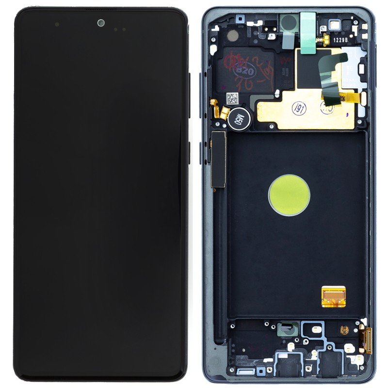 Écran LCD Tactile avec Cadre Samsung N770F Galaxy Note 10 Lite - GH82-22055A/GH82-22192A - Noir 2 Écran LCD Tactile avec Cadre Samsung N770F Galaxy Note 10 Lite - GH82-22055A/GH82-22192A - Noir