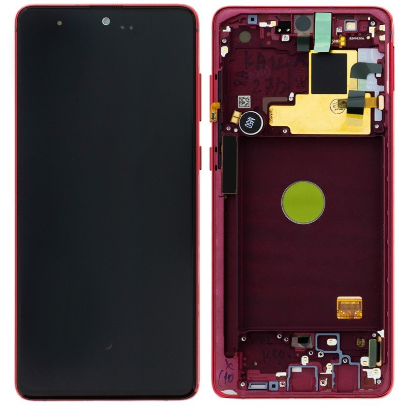 Écran LCD Tactile avec Cadre Samsung N770F Galaxy Note 10 Lite - GH82-22055C/GH82-22194C - Rouge 2 Écran LCD Tactile avec Cadre Samsung N770F Galaxy Note 10 Lite - GH82-22055C/GH82-22194C - Rouge