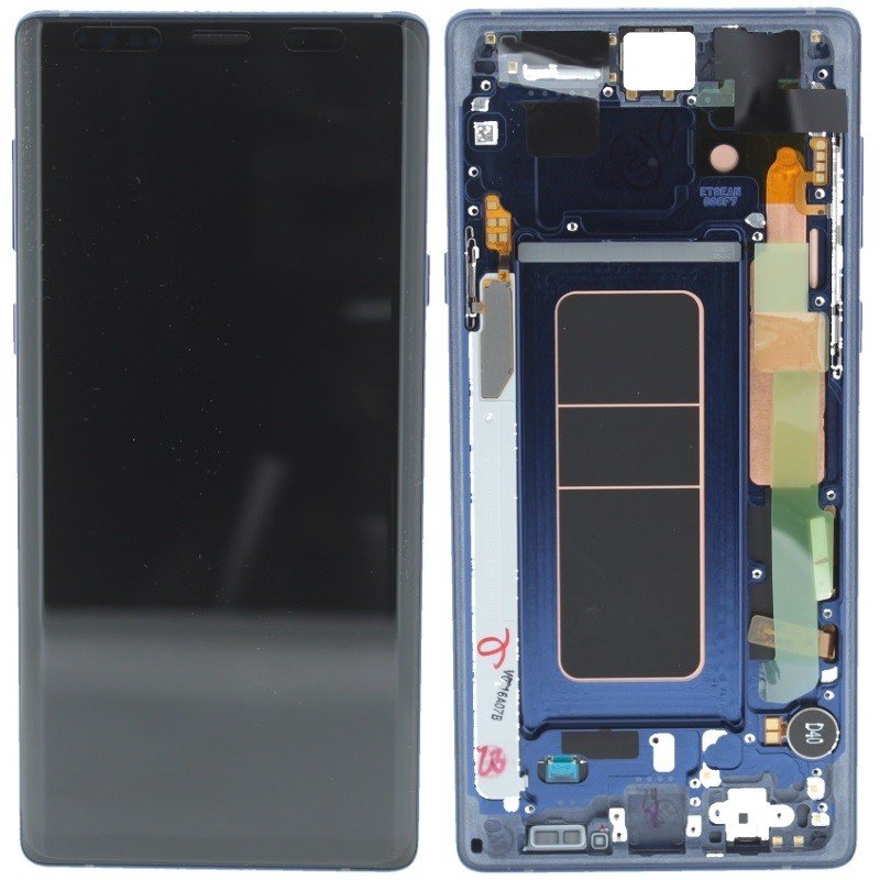 Écran LCD Tactile avec Cadre Samsung N960F Galaxy Note 9 Écran GH97-22269B/GH97-22270B Ocean Bleu 2 Écran LCD Tactile avec Cadre Samsung N960F Galaxy Note 9 Écran GH97-22269B/GH97-22270B Ocean Bleu