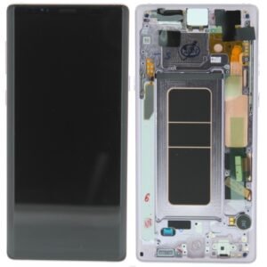 Écran LCD Tactile avec Cadre Samsung N960F Galaxy Note 9 Écran GH97-22269F Blanc