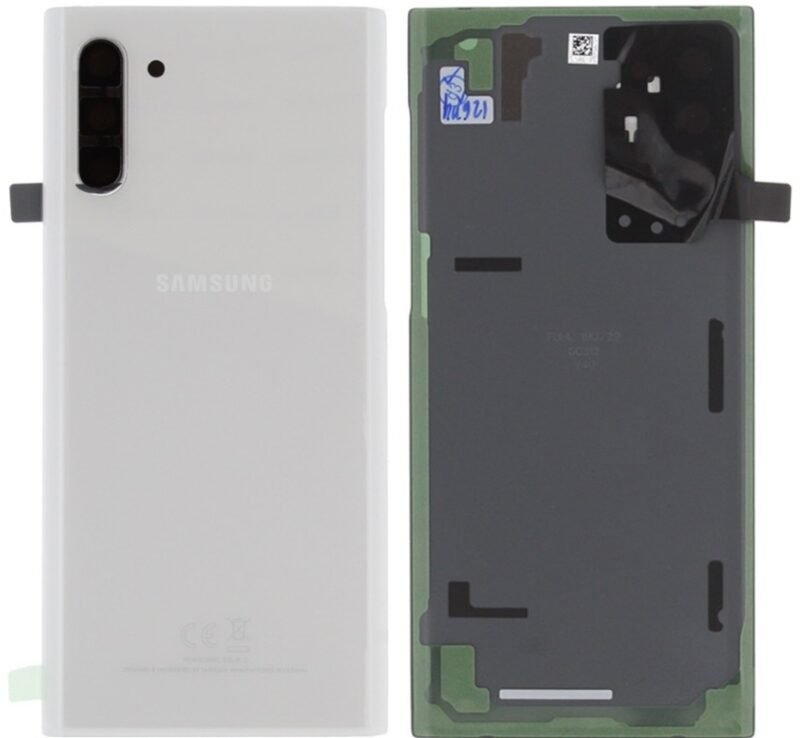 Cache arrière Samsung N970F Galaxy Note 10 GH82-20528B Aura Blanc