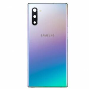 Cache arrière Samsung N975F Galaxy Note 10 Plus - Avec Objectif - Aura Glow/Argent