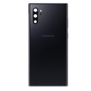 Cache arrière Samsung N975F Galaxy Note 10 Plus - Avec Objectif - Noir