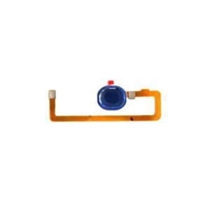 Samsung Galaxy A10s SM-A107F Câble flexible + bouton d'accueil GH81-17513A Bleu