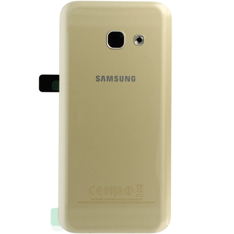 Cache arrière Samsung Galaxy A3 2017 SM-A320F Gold 2 Cache arrière Samsung Galaxy A3 2017 SM-A320F Gold