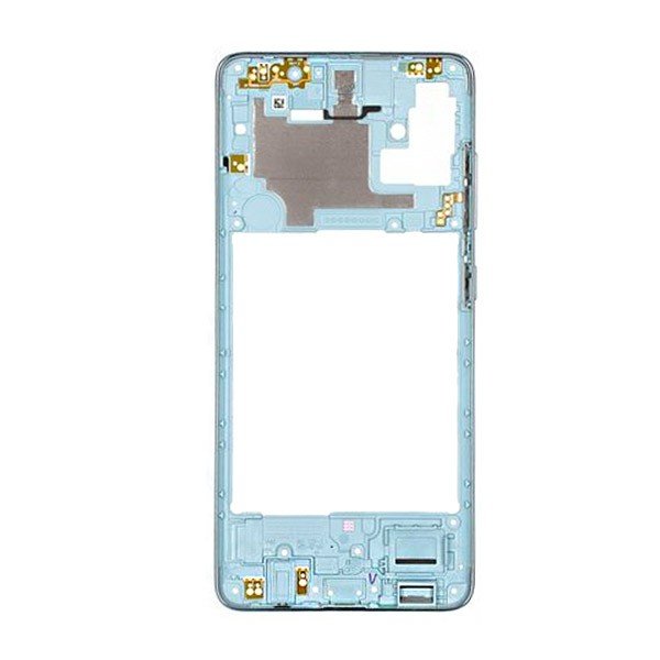 Samsung Galaxy A51 SM-A515F Cadre central GH98-45033C Blue 2 Samsung Galaxy A51 SM-A515F Cadre central GH98-45033C Blue