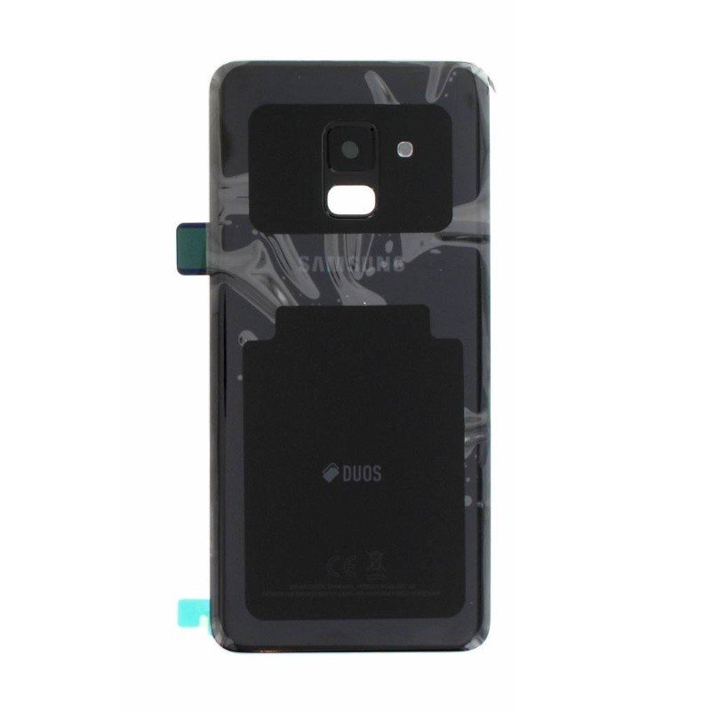 Cache arrière Samsung Galaxy A8 2018 SM-A530F GH82-15557A Duos Noir