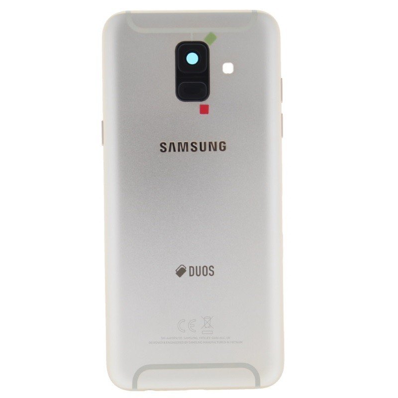 Cache arrière Samsung Galaxy A6 (2018) SM-A600F Gold avec pièces DUOS GH82-16423D 2 Cache arrière Samsung Galaxy A6 (2018) SM-A600F Gold avec pièces DUOS GH82-16423D