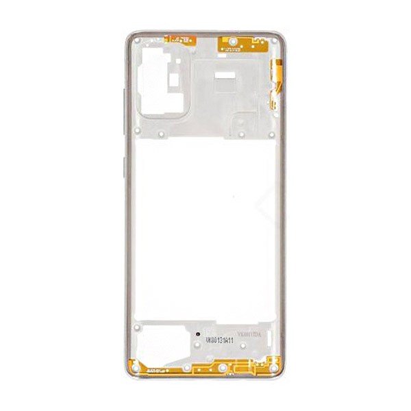 Samsung Galaxy A71 SM-A715F Cadre central - GH98-44756B/GH98-46154B - Blanc 2 Samsung Galaxy A71 SM-A715F Cadre central - GH98-44756B/GH98-46154B - Blanc