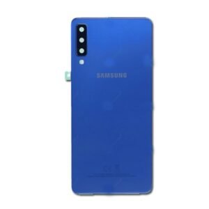 Samsung Galaxy A7 2018 SM-A750F Cache arrière + Objectif Blue