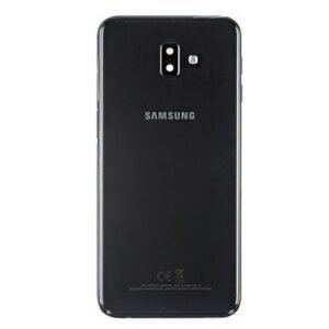 Samsung Galaxy J6+ SM-J610F Cache arrière  avec Cadre central + Objectif Noir
