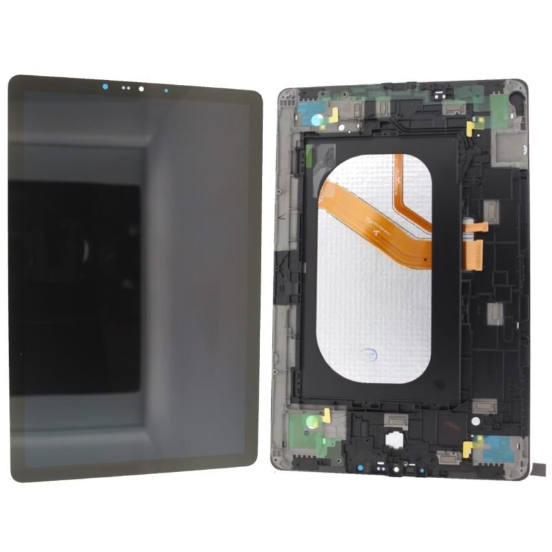 Samsung SM-T830 Galaxy Tab S4 10.5 (Wi-Fi)/SM-T835 Galaxy Tab S4 10.5 (4G/LTE) Écran LCD + écran tactile + cadre GH97-22199A Noir