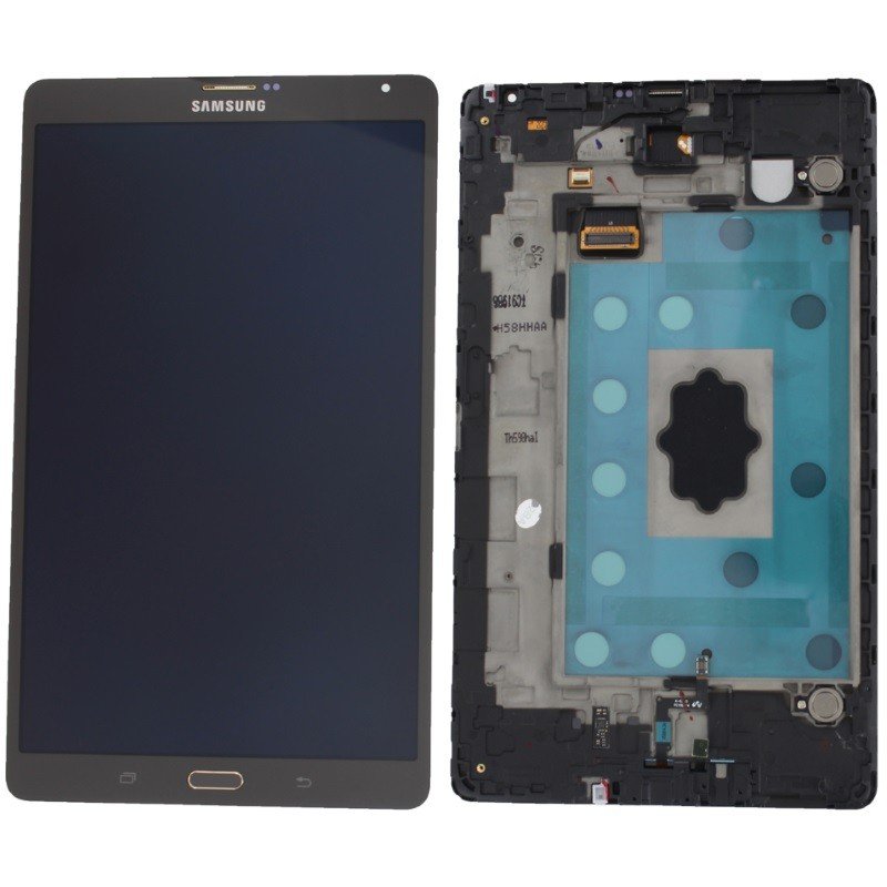 Écran LCD Tactile avec Cadre Samsung T705 Galaxy Tab S 8.4 Écran GH97-16095B Gold