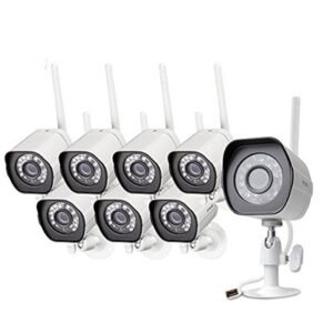 Smart Security HD IP Camera 8-Pack Blanc