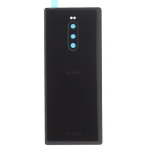 Sony Xperia 1 (J9110, J9150, J9180) Cache arrière 1319-0282 Noir