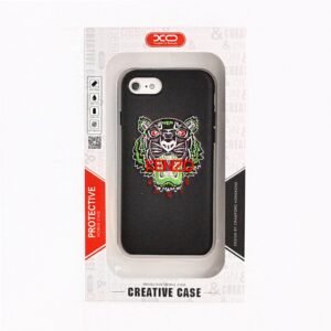 XO Creative Protective Tiger Case - Noir