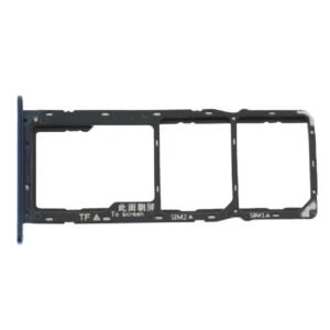 Tiroir Carte SIM / SD Honor 7A (AUM-AL00)/Y6 (2018) (ATU-L11)/Y6 Prime (2018) (ATU-L11) - 97070TTM Bleu