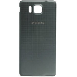 Cache arrière Samsung G850F Galaxy Alpha GH98-33688A Noir