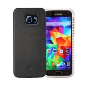LED Flash - Selfie Case - Samsung Galaxy G930 S7 - Noir