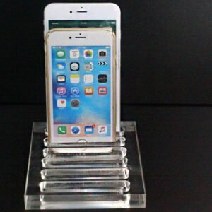 Multi - Mobile Phone Holder - Mobile Cell Phone Display Stand - Clear