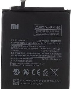 Batterie Xiaomi Mi A1 (MDG2)/Redmi Note 5A (MDE6)/Redmi S2 (Redmi Y2) (M1803E6G) - BN31 3000 mAh