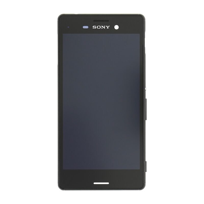 Sony Xperia M4 Aqua (E2303/E2306/E2353) Écran LCD Tactile avec Cadre 124TUL0011A Noir
