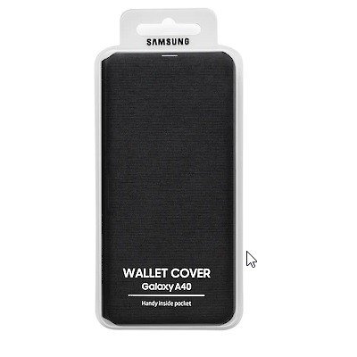 Samsung Galaxy A40 SM-A405F Wallet Cover EF-WA405PBEGWW - Noir 2 Samsung Galaxy A40 SM-A405F Wallet Cover EF-WA405PBEGWW - Noir