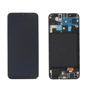 Écran LCD + Tactile Avec Cadre Samsung Galaxy A20 SM-A205F - GH82-19571A/GH82-19572A - Noir