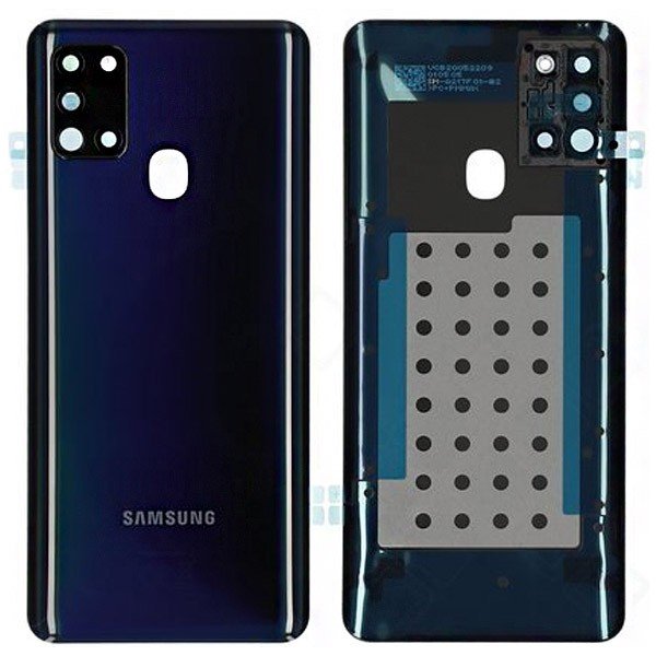 Cache arrière Samsung Galaxy A21s SM-A217F GH82-22780A Noir 2 Cache arrière Samsung Galaxy A21s SM-A217F GH82-22780A Noir