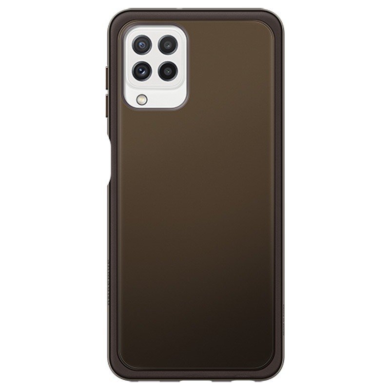 Samsung Galaxy A22 4G SM-A225F Soft Clear Cover - EF-QA225TBEGEU - Noir 2 Samsung Galaxy A22 4G SM-A225F Soft Clear Cover - EF-QA225TBEGEU - Noir